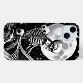 スケルトンとハープIII Case-Mate iPhoneケース (裏面 (横))