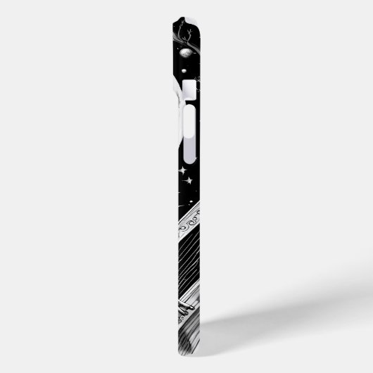 スケルトンとハープIII Case-Mate iPhoneケース (裏面 / 左)