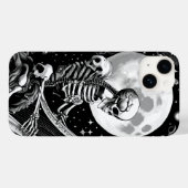 スケルトンとハープIII Case-Mate iPhoneケース (裏面 (横))
