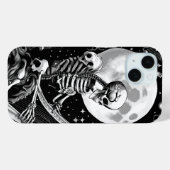 スケルトンとハープIII Case-Mate iPhoneケース (裏面 (横))