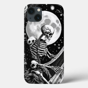 スケルトンとハープIII iPhone 13ケース