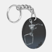 スケルトンのキーチェーン キーホルダー (正面左)