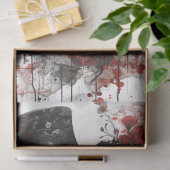 スケルトンのゴシック様式のエレガンス結婚を切り離す 薄葉紙 (ギフト)