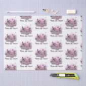 スケルトンのトリックまたはトリートメントホワイトハロウィーン 薄葉紙 (クラフト)