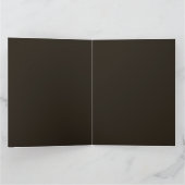 スケルトンのノーバディ ジョーク カード (内部)