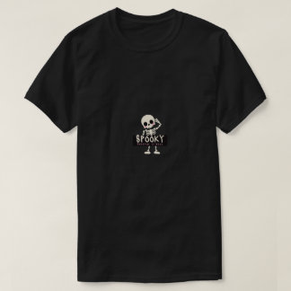 スケルトンのハロウィンTシャツ Tシャツ