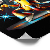 スケルトンのハロウィーンの男性を販売する男の子ハロウィーン1 ポスター (角)