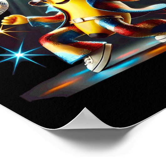 スケルトンのハロウィーンの男性を販売する男の子ハロウィーン1 ポスター (角)