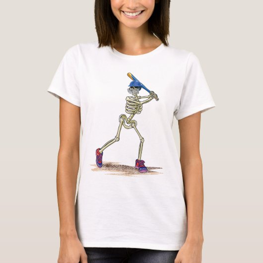 スケルトンのハロウィーンの男性を販売する男の子ハロウィーン1 Tシャツ (正面)