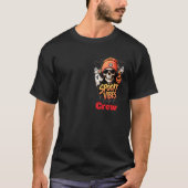 スケルトンのハロウィーン スプーキー ヴァイブス クラブ 🎃💀 Tシャツ (正面)