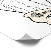 スケルトンのブリッジ ポスター (角)