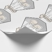 スケルトンのブリッジ ラッピングペーパー (角)