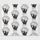 スケルトンのルーム ラッピングペーパー (フラット)