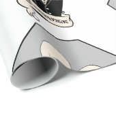 スケルトンのルーム ラッピングペーパー (ロールコーナー)