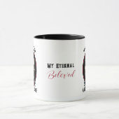 スケルトンの不気味受入れコーヒーマグギフトアイディア マグカップ (中央)