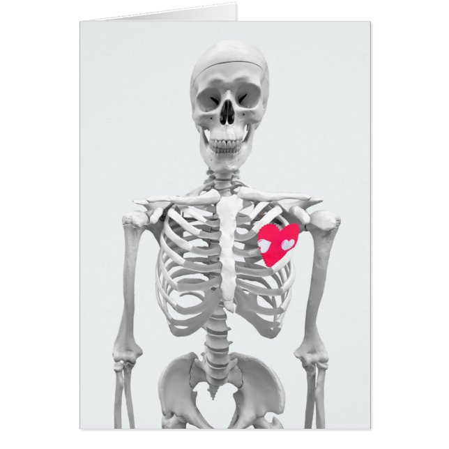 スケルトンの愛ハート (正面)