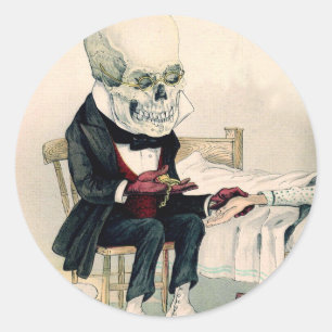 スケルトンの最後の儀式 ラウンドシール