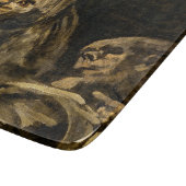 スケルトンの老婆(死) (フランシスコ・ゴヤ) カッティングボード (角)