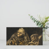 スケルトンの老婆（死） （フランシスコ・ゴヤ） カード (スタンド正面)