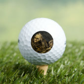 スケルトンの老婆（死） （フランシスコ・ゴヤ） ゴルフボール (インサイチュ 木)