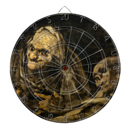 スケルトンの老婆（死） （フランシスコ・ゴヤ） ダーツボード