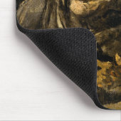 スケルトンの老婆（死） （フランシスコ・ゴヤ） マウスパッド (コーナー)