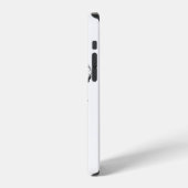 スケルトンのiPhoneケース ダークな美意識 iPhoneケース (左側面)