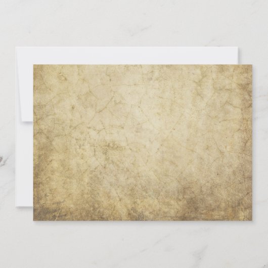 スケルトンを使用したハロウィン結婚の日付の保存 セーブザデート (裏面)