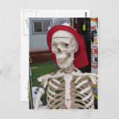 スケルトンを表示 ポストカード (正面/裏面)