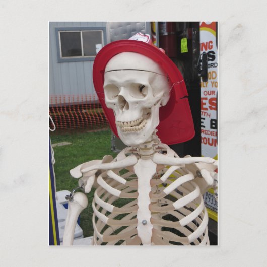 スケルトンを表示 ポストカード (正面)