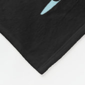 スケルトンアイスホッケーハロウィーンボーイズダビングハロー フリースブランケット (角)