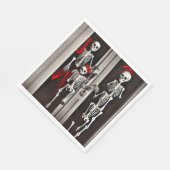 スケルトンアットザドア – 紙ランチョンナプキンズ スタンダードランチョンナプキン (角)