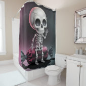 スケルトンオンキャンディシャワーカーテン シャワーカーテン (インサイチュ)