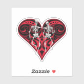 スケルトンカップル シール (シート)