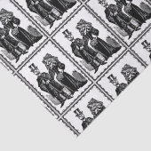 スケルトンカップル – ティッシュラップ 薄葉紙 (詳細)