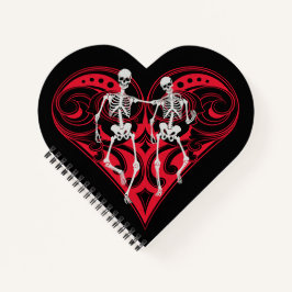 スケルトンカップル ノートブック