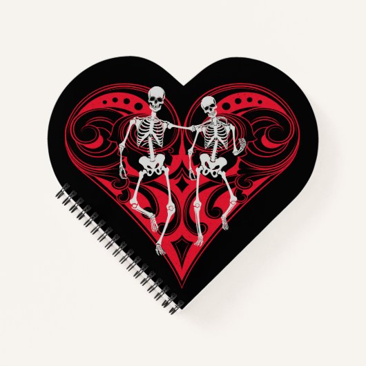 スケルトンカップル ノートブック (正面)