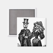 スケルトンカップル – マグネット#3 マグネット (正面/裏面)