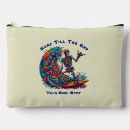 スケルトンカラフルサーファー アクセサリーポーチ