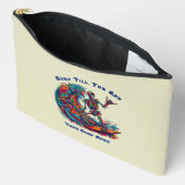 スケルトンカラフルサーファー アクセサリーポーチ (見開き)