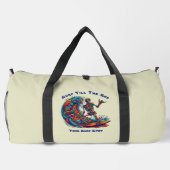 スケルトンカラフルサーファー ダッフルバッグ (裏面)