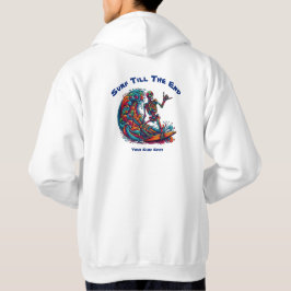 スケルトンカラフルサーファー パーカ