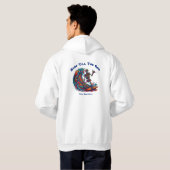 スケルトンカラフルサーファー パーカ (裏面フル)