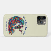 スケルトンカラフルサーファー Case-Mate iPhoneケース (裏面(横))