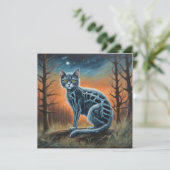 スケルトンキャット 招待状 (スタンド正面)