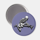 スケルトンギタリストジャンプ マグネット (正面/裏面)