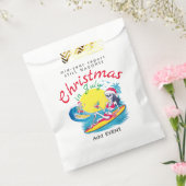 スケルトンクリスマスイン7月ビーチサーフいけな フェイバーバッグ (封をした状態)