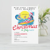 スケルトンクリスマスイン7月ビーチサーフいけな 招待状 (スタンド正面)