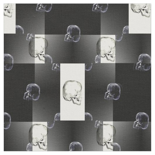 スケルトンクルー綿織物 ファブリック (クローズアップ)