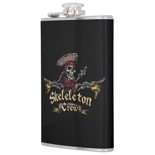 スケルトンクルー フラスク (左)